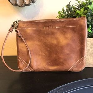 Born leather wristlet